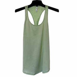 Under Armour HeatGear Lime Green Racerback Tank Top Women's XL